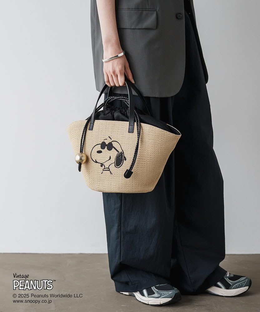 新品タグ付 完売品 ラシットPEANUTS カゴトートバッグ大　スヌーピー Amazon.co.jp: [ラシット] PEANUTS コラボ第二弾 カゴトート